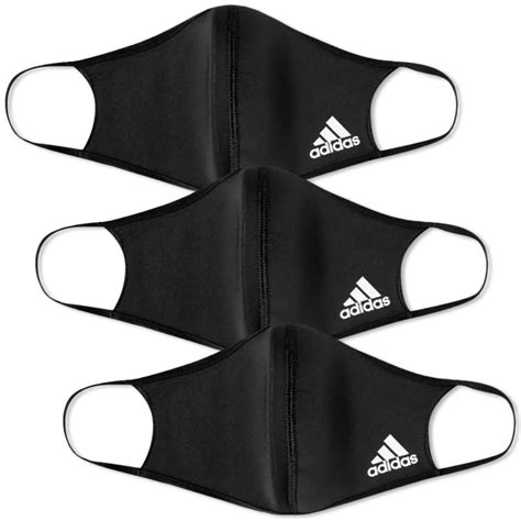 schwarze maske adidas|adidas face masks.